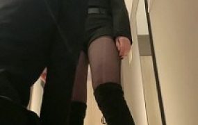 【佳奈】长靴全体重踩踏/转胯骑马/耳光奖励圣水