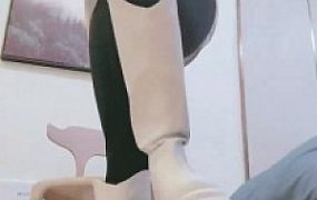 【妮蔻S】长靴舔鞋底/碾压狗头/超臭原味棉袜气味控制