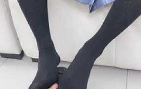 【兔兔酱】洛丽塔S皮鞋及膝袜-骑马踩踏/腿绞窒息耳光/踩踏