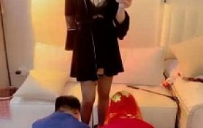 【茹雪】下贱狗夫妻拜堂