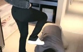 【上海赵丽颖】情侣主剧情-绿帽求虐-舔鞋吃袜子/下跪求饶