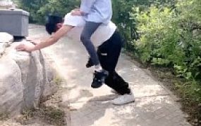 【尤黎】户外-路人小姐姐突然加入