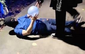 【绝美双主】双S学生主户外遛狗/闻原味鞋子