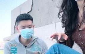 【禾末】户外大学体育场调-闻舔原味丝袜脚/运动鞋高跟鞋/喝圣水