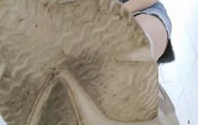 【兔兔酱】女巨人鞋底视角
