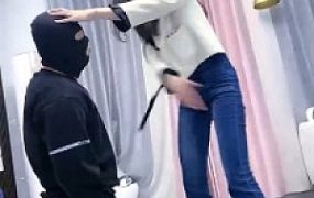 【麋鹿银儿】多奴暴力专场-强制深喉圣水/踩踏/白袜原味辱 JS23051719