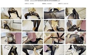 【Lebao】欲求不满的极品黑丝高跟外围女被外卖员调教捆绑