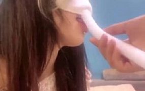 【开发素人】深夜我与小女仆开发素人