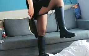 【嘉文】长靴全体重踩踏/鞭打sp/踢踹/骑马转胯