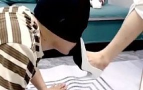 【小笑魔】磕头求虐/闻高跟/白袜踩踏/狗链遛狗【双视角版】bf29148