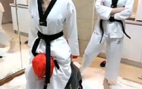 【艾莉】双S跆拳道制服-暴力踢踹