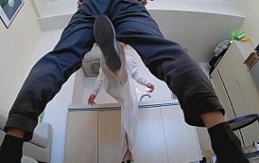 【素人S】美竹姐姐《黑色匡威帆布鞋的折磨》 YC-230707-5