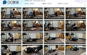 【浅浅原创】超紧胶带驷马，长筒丝袜套头极限固定，一起感受