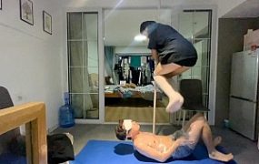 萝莉酱 小玉保鲜膜捆绑调教  B2124