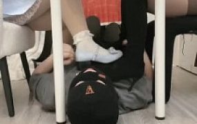 【礼礼大人】双S-桌下视角-长靴/皮鞋白袜踩【双视角版】