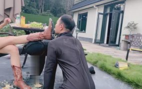 【沅芷大人】户外院子-犬化双奴/奴下奴【续集】