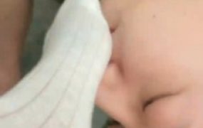 【陈墨瞳】原味白袜脚气味羞辱