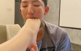 【反差楠熙】靴下/胯下辱绿帽废物东西