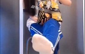 【LAPAPA】初柒绝美学生S不良学生妹校服pov语言羞辱