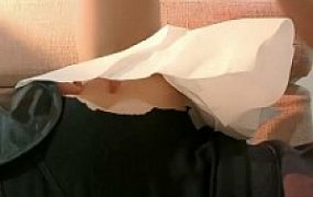 【米小唐】帆布鞋白袜踩狗