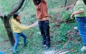 【艾琳】三S-户外-吊绑重度虐打【三视角版】