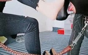 【bibi团】职业装短丝调下属/坐脸窒息