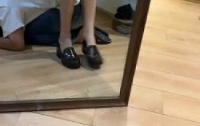 【supp】JK小姐姐-皮鞋黑袜-踩手舔脏鞋底