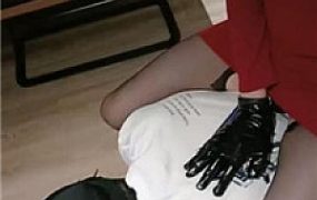 【米小唐】黑丝高跟踩恋足狗【上】