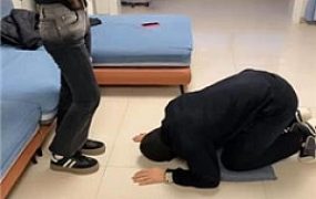 【精神小妹】多S素人学生主连环耳光