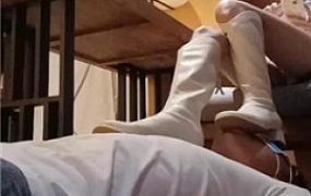 【十言】长靴踩狗头/舔脏鞋底/踢裆磕头求饶