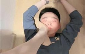 【时安】袜子塞嘴鞭打/舔多双脏鞋/臭脚捂脸