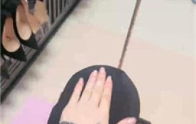 【木子大大】开发奴隶-人体鞋架/裸足黑丝踩