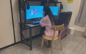 【无双工作室】剧情：网管被客人调成狗