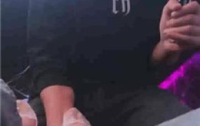 【嘉一】KTV吊带船袜虐贱奴