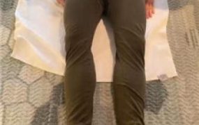 【武汉爱丽丝】高帮帆布鞋白袜全体重踩