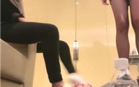 【梦樱】双S-短靴全体重踩狗头/白袜黑丝脚捂脸【双视角版】