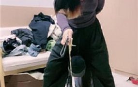 【小羊】狗链转胯遛狗/品尝裸足