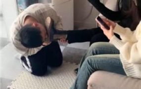 【精神小妹】约会前羞辱清理工具