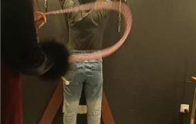 【晏青】吊绑重度鞭打/脚下崇拜