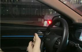 【楠熙】车内玩虐抖M司机奴