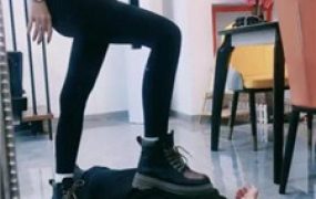 【护短】短靴高跟-全体重踩踏