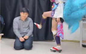 【冰诺】cos女主-动漫S-重度虐打贱奴