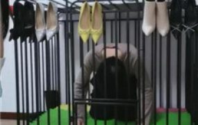 【凌儿女神】白领S-狗笼圈养刑虐