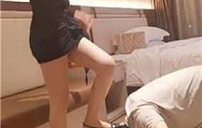 【御妍】肉丝高跟踩踏重度虐乳 JS240722-12