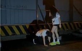 【CiCi】双S户外-重度虐打踢踹跟踪狂【四视角完整版】