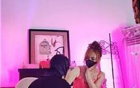 【魔鬼天使】掐乳抽耳光/头顶鞋/窒息/吃烟灰【双视角版】