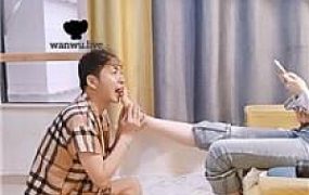 【乖乖m】白袜脚裸足狂舔【二】 JS240728-6