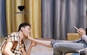 【乖乖m】白袜脚裸足狂舔【三】 JS240728-7