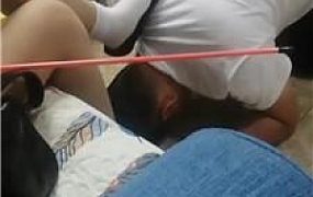 【天韵女皇】重度SP/高跟白袜碾压/踢裆 JS240727-5