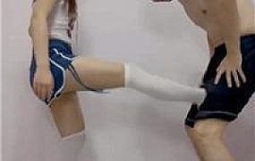 【狗哥】播音素人S-原味运动鞋超脏白袜辱